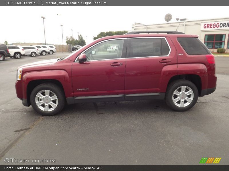 Merlot Jewel Metallic / Light Titanium 2012 GMC Terrain SLT