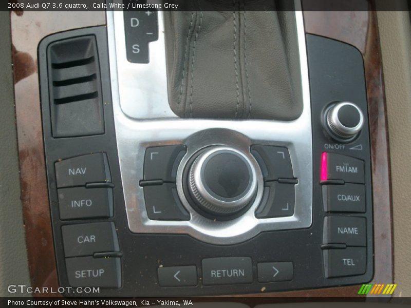 Calla White / Limestone Grey 2008 Audi Q7 3.6 quattro