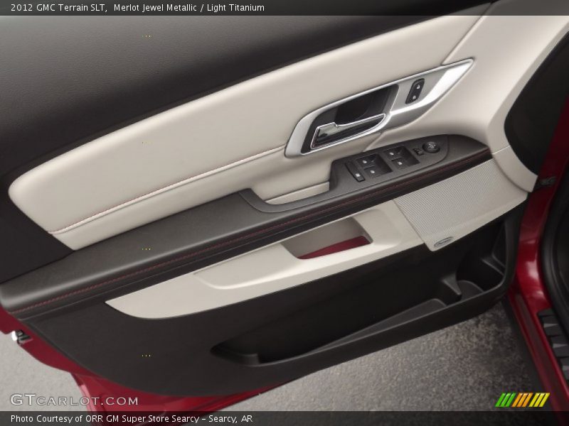 Merlot Jewel Metallic / Light Titanium 2012 GMC Terrain SLT