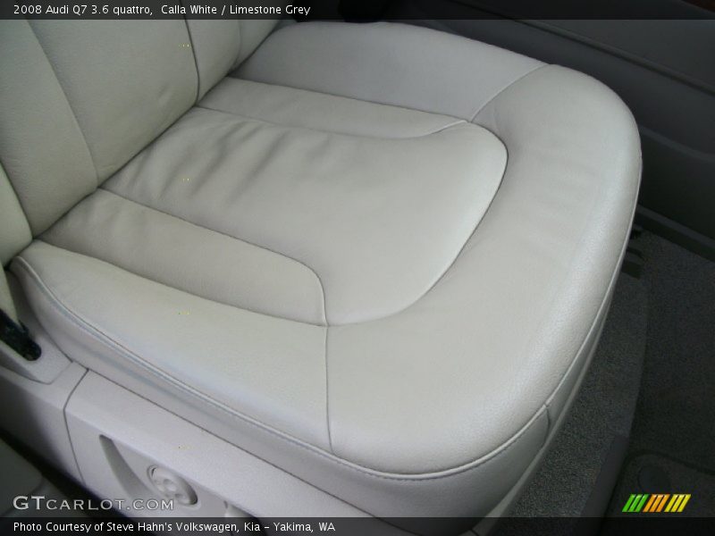 Calla White / Limestone Grey 2008 Audi Q7 3.6 quattro