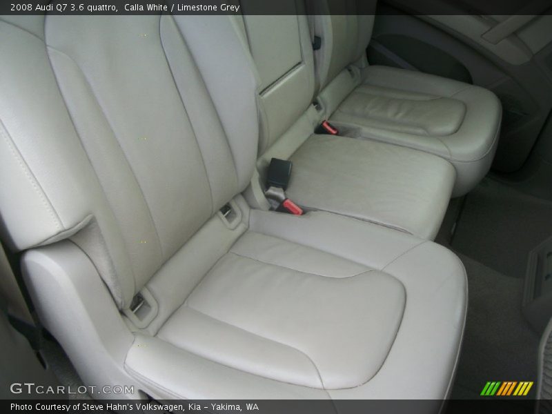 Calla White / Limestone Grey 2008 Audi Q7 3.6 quattro