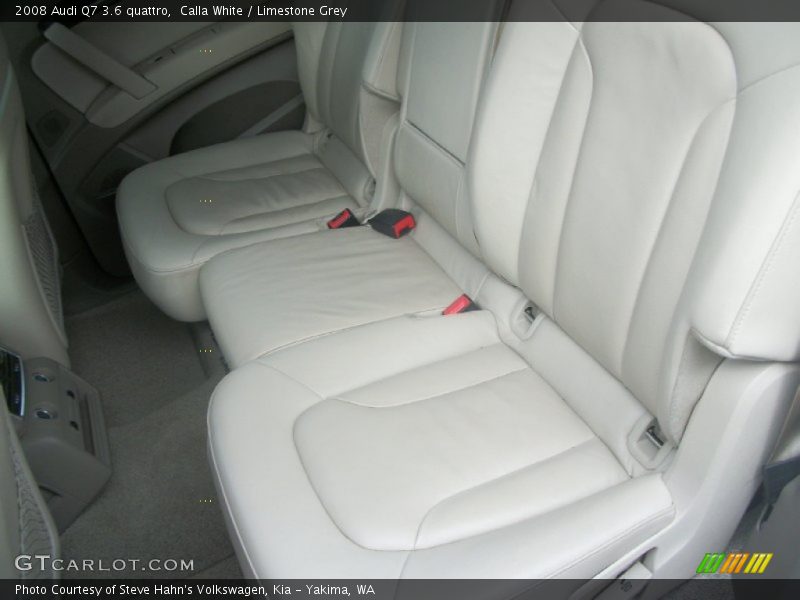 Calla White / Limestone Grey 2008 Audi Q7 3.6 quattro