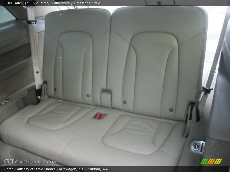 Calla White / Limestone Grey 2008 Audi Q7 3.6 quattro