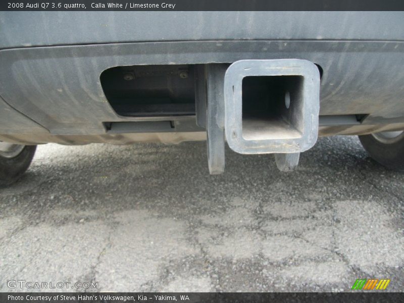 Calla White / Limestone Grey 2008 Audi Q7 3.6 quattro