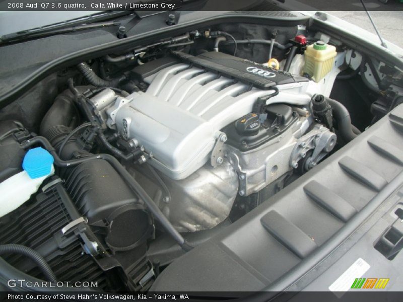 Calla White / Limestone Grey 2008 Audi Q7 3.6 quattro