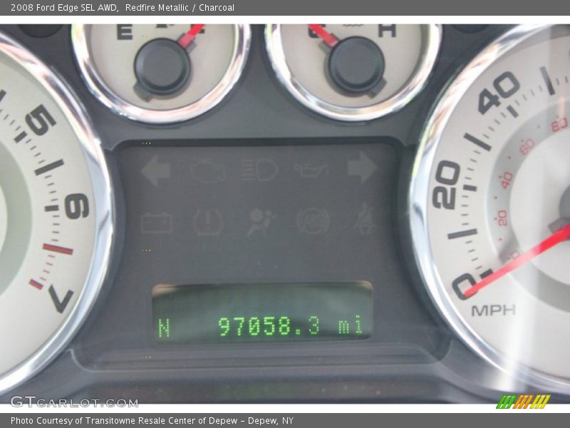 Redfire Metallic / Charcoal 2008 Ford Edge SEL AWD
