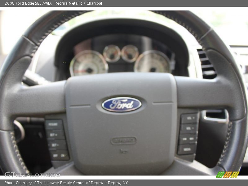 Redfire Metallic / Charcoal 2008 Ford Edge SEL AWD