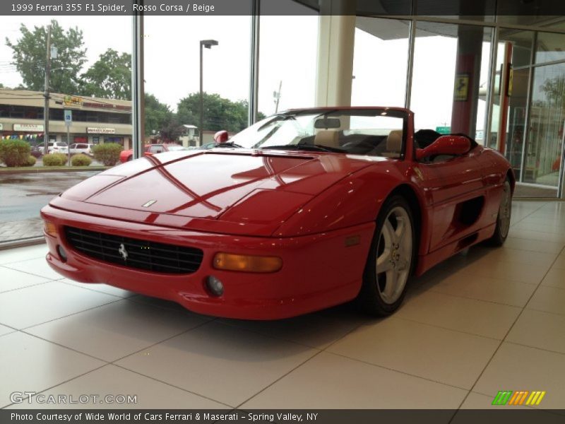 Rosso Corsa / Beige 1999 Ferrari 355 F1 Spider