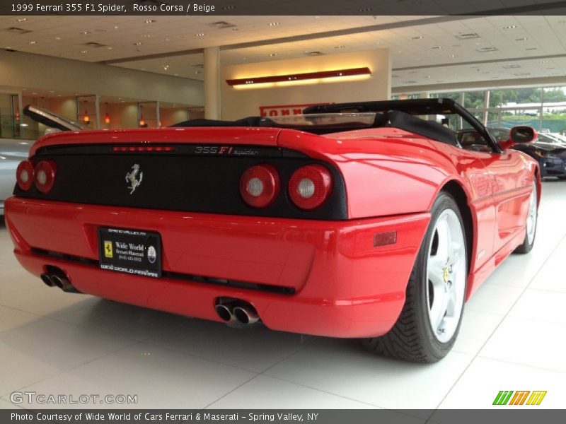 Rosso Corsa / Beige 1999 Ferrari 355 F1 Spider