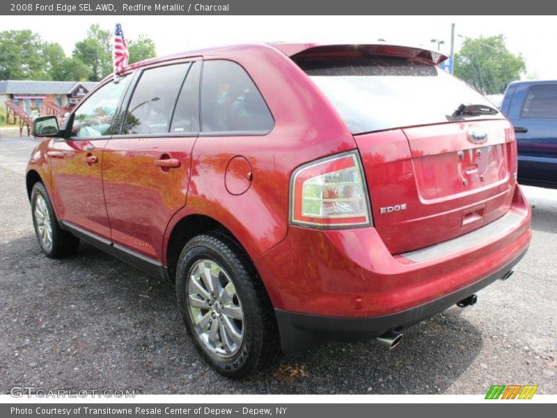  2008 Edge SEL AWD Redfire Metallic