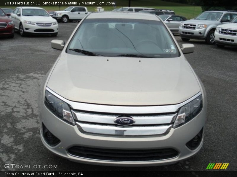 Smokestone Metallic / Medium Light Stone 2010 Ford Fusion SE