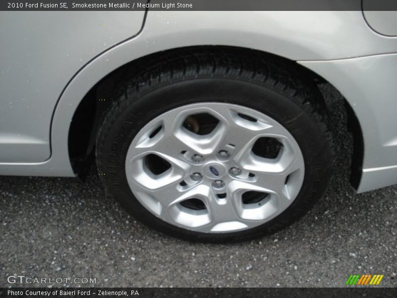 Smokestone Metallic / Medium Light Stone 2010 Ford Fusion SE