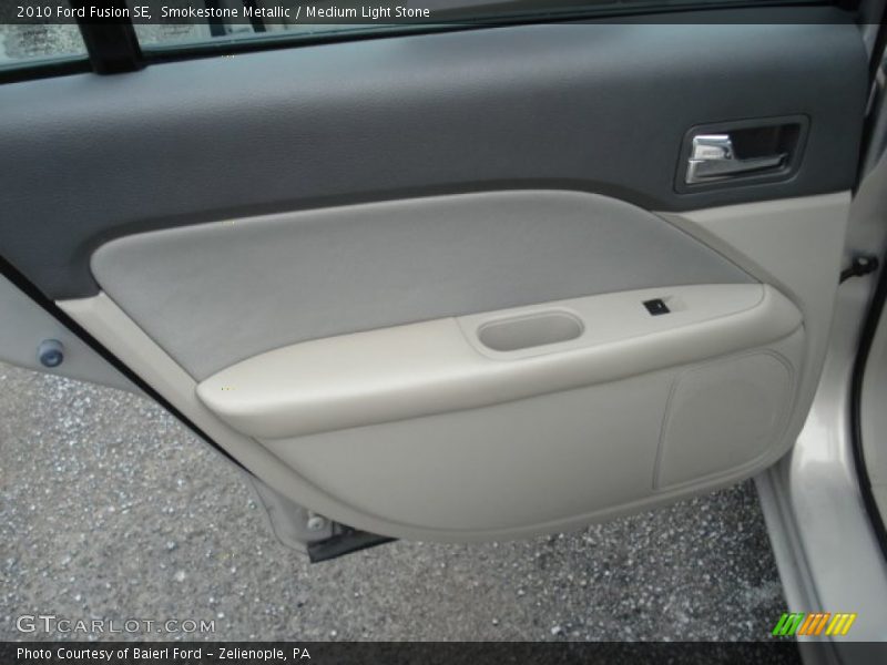 Smokestone Metallic / Medium Light Stone 2010 Ford Fusion SE