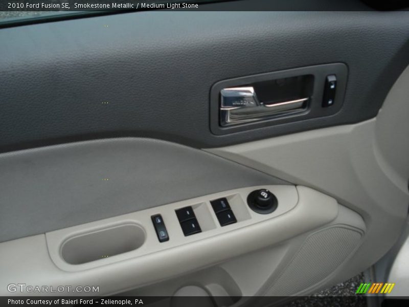 Smokestone Metallic / Medium Light Stone 2010 Ford Fusion SE