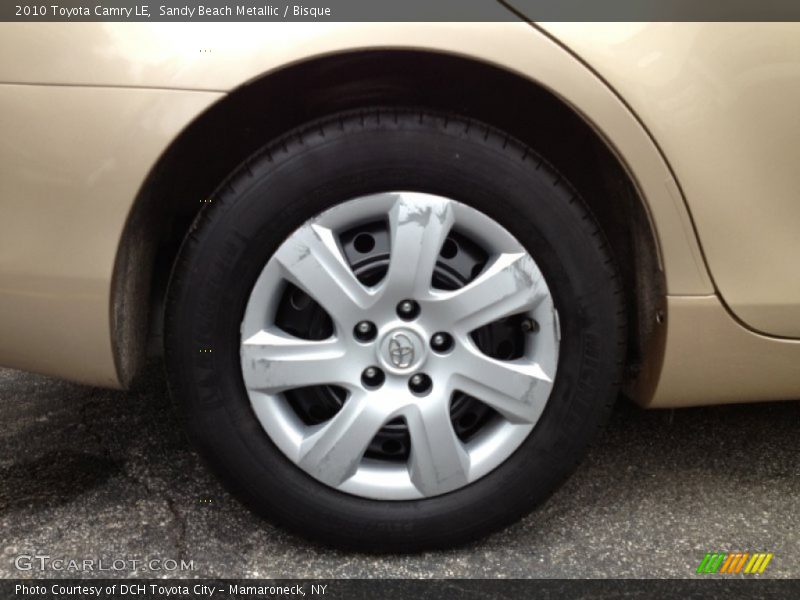 Sandy Beach Metallic / Bisque 2010 Toyota Camry LE
