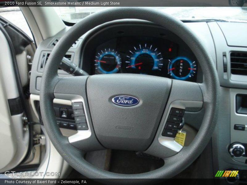 Smokestone Metallic / Medium Light Stone 2010 Ford Fusion SE