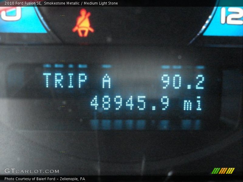 Smokestone Metallic / Medium Light Stone 2010 Ford Fusion SE