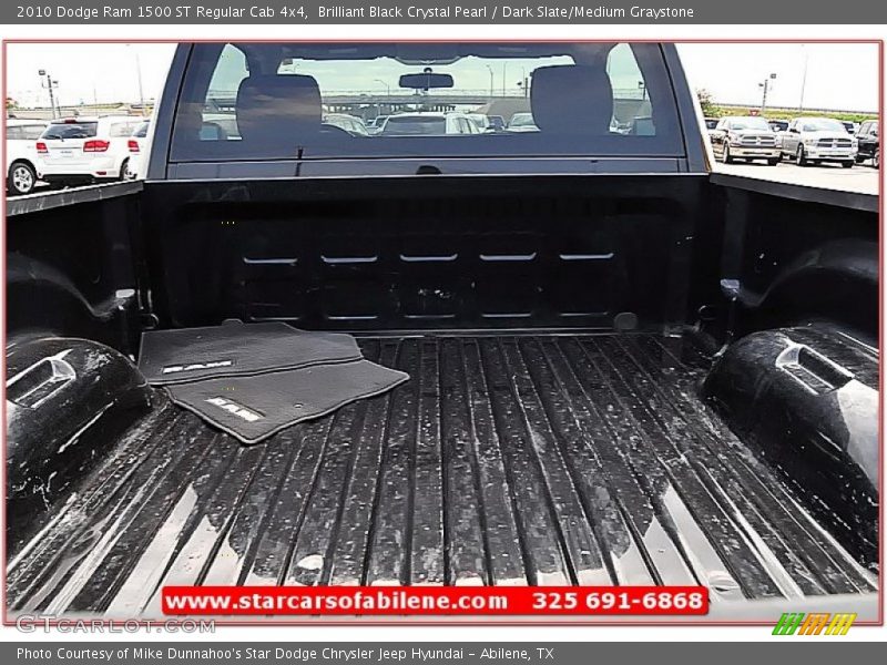 Brilliant Black Crystal Pearl / Dark Slate/Medium Graystone 2010 Dodge Ram 1500 ST Regular Cab 4x4