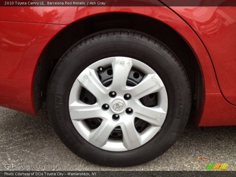 Barcelona Red Metallic / Ash Gray 2010 Toyota Camry LE