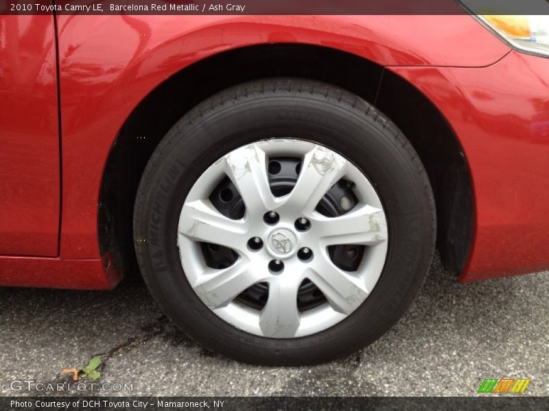 Barcelona Red Metallic / Ash Gray 2010 Toyota Camry LE