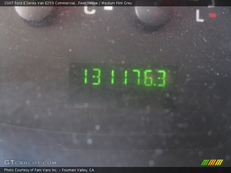 Fleet Yellow / Medium Flint Grey 2007 Ford E Series Van E250 Commercial