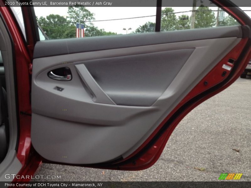 Barcelona Red Metallic / Ash Gray 2010 Toyota Camry LE