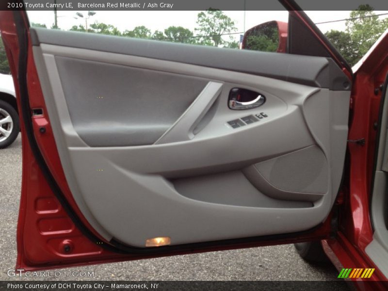 Barcelona Red Metallic / Ash Gray 2010 Toyota Camry LE