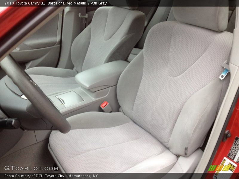 Barcelona Red Metallic / Ash Gray 2010 Toyota Camry LE