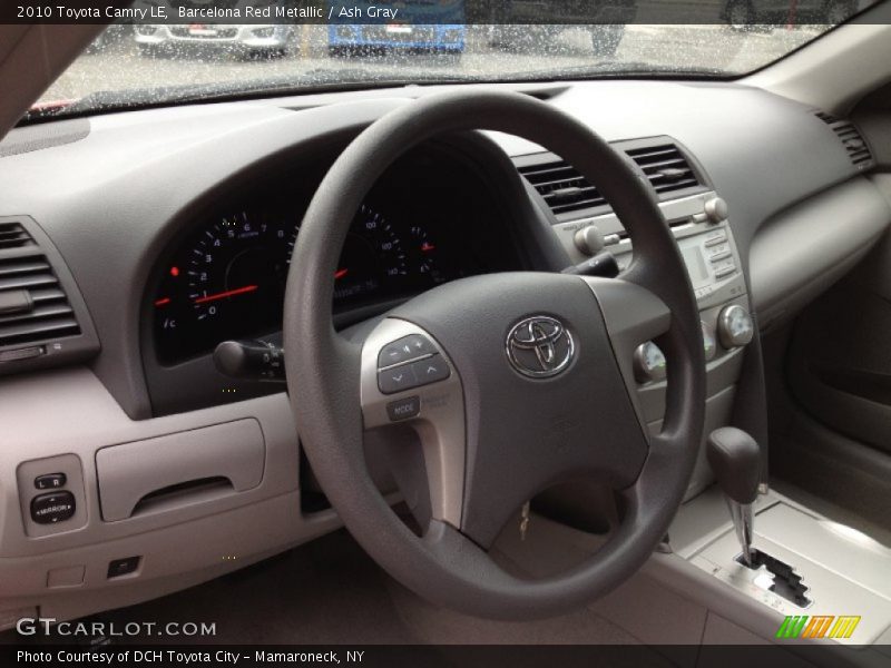 Barcelona Red Metallic / Ash Gray 2010 Toyota Camry LE