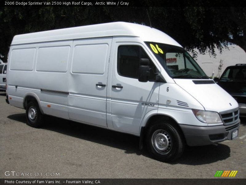 Arctic White / Gray 2006 Dodge Sprinter Van 2500 High Roof Cargo