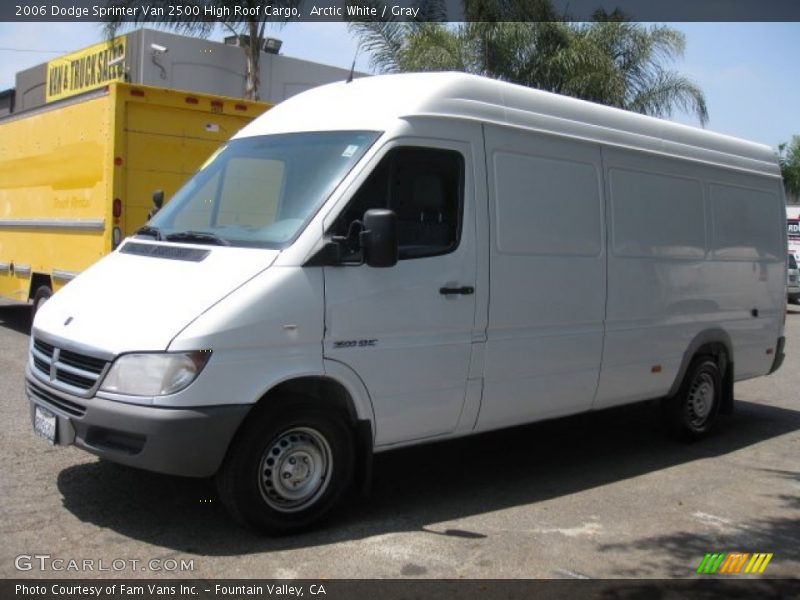 Arctic White / Gray 2006 Dodge Sprinter Van 2500 High Roof Cargo