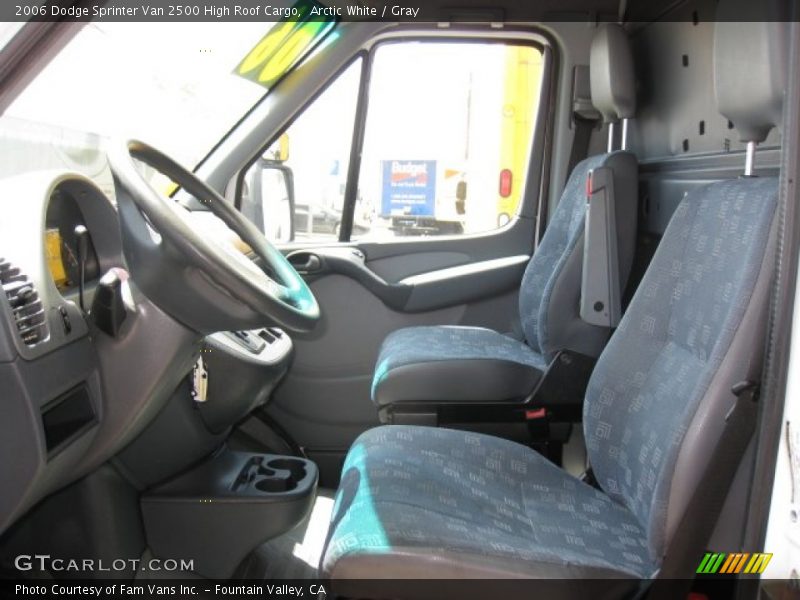  2006 Sprinter Van 2500 High Roof Cargo Gray Interior
