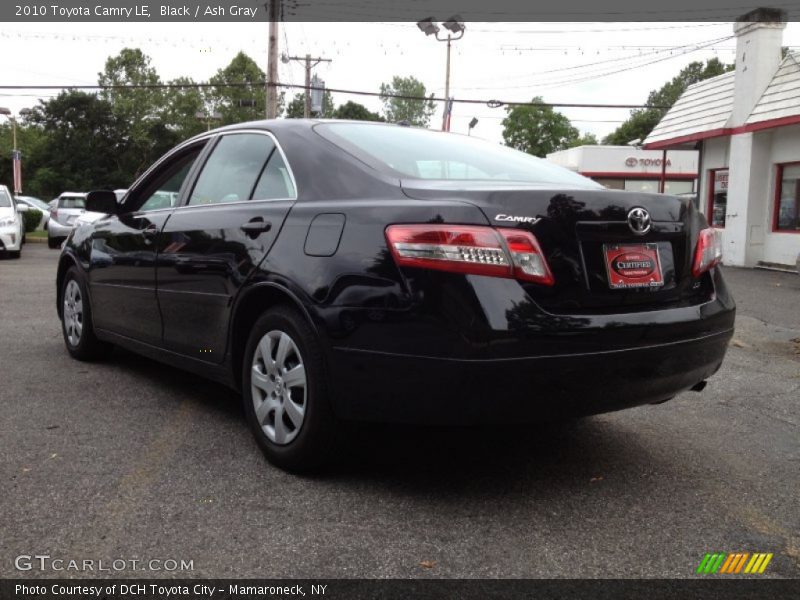 Black / Ash Gray 2010 Toyota Camry LE