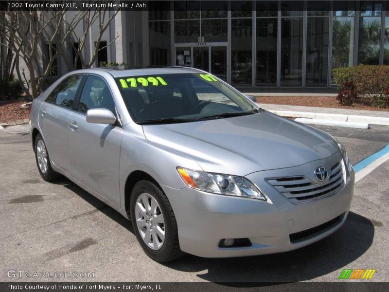 Titanium Metallic / Ash 2007 Toyota Camry XLE
