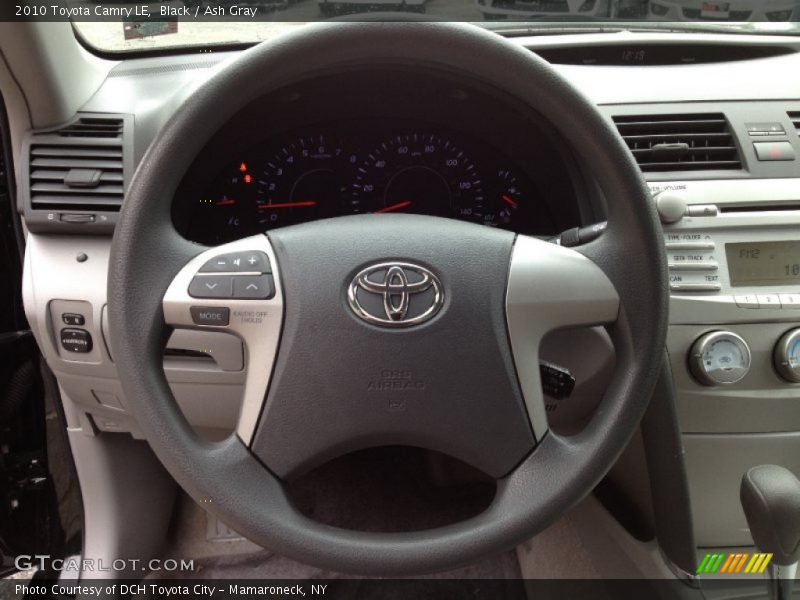 Black / Ash Gray 2010 Toyota Camry LE