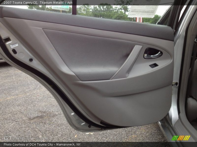 Titanium Metallic / Ash 2007 Toyota Camry CE