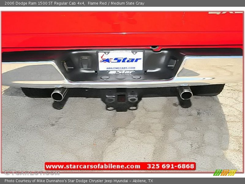 Flame Red / Medium Slate Gray 2006 Dodge Ram 1500 ST Regular Cab 4x4
