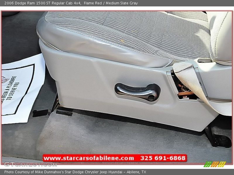 Flame Red / Medium Slate Gray 2006 Dodge Ram 1500 ST Regular Cab 4x4