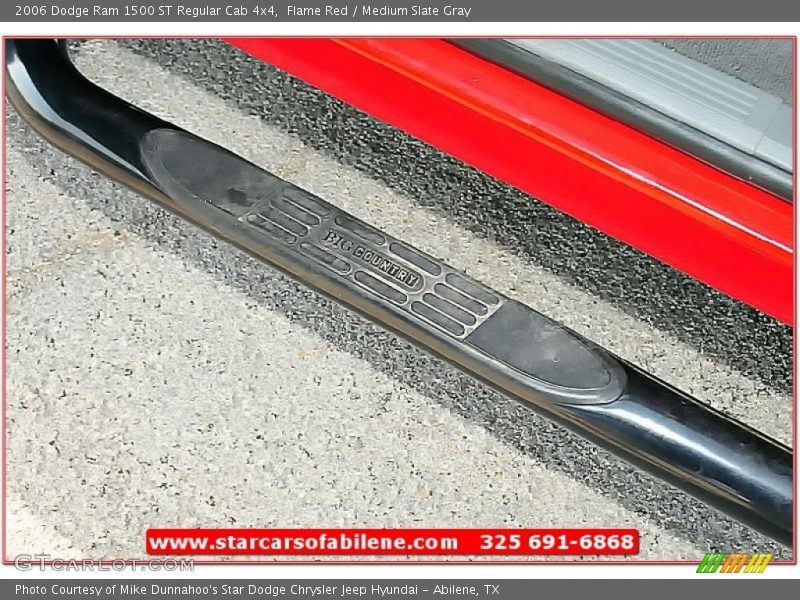 Flame Red / Medium Slate Gray 2006 Dodge Ram 1500 ST Regular Cab 4x4