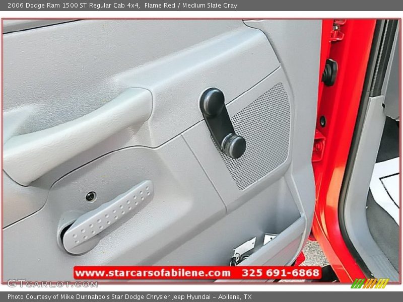 Flame Red / Medium Slate Gray 2006 Dodge Ram 1500 ST Regular Cab 4x4