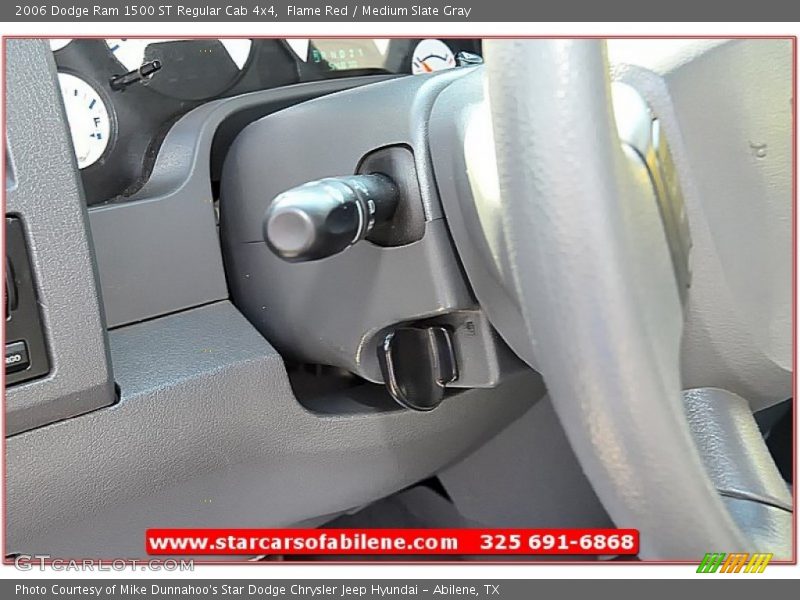 Flame Red / Medium Slate Gray 2006 Dodge Ram 1500 ST Regular Cab 4x4