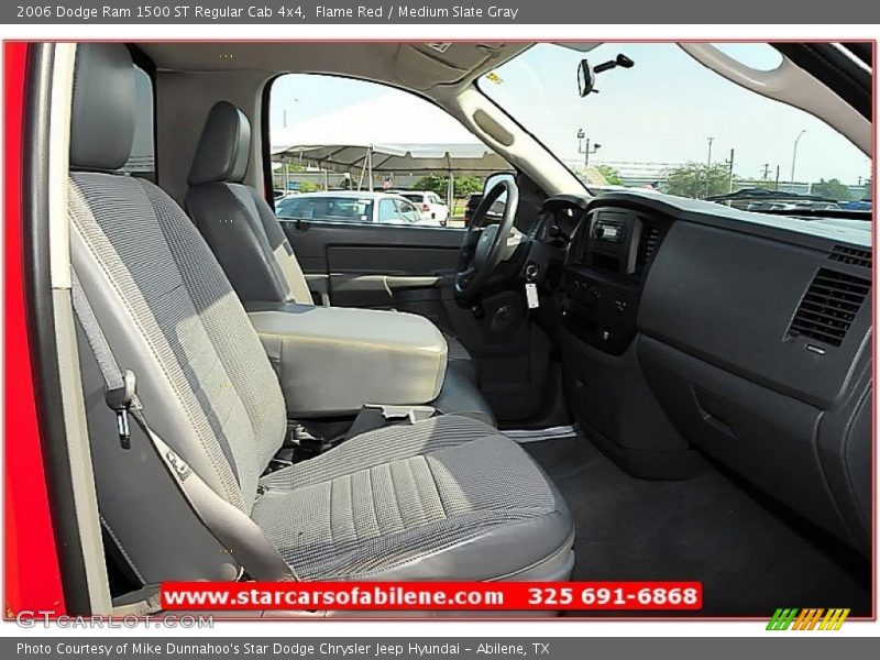 Flame Red / Medium Slate Gray 2006 Dodge Ram 1500 ST Regular Cab 4x4