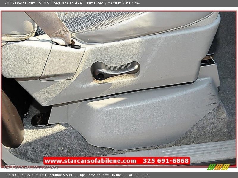 Flame Red / Medium Slate Gray 2006 Dodge Ram 1500 ST Regular Cab 4x4