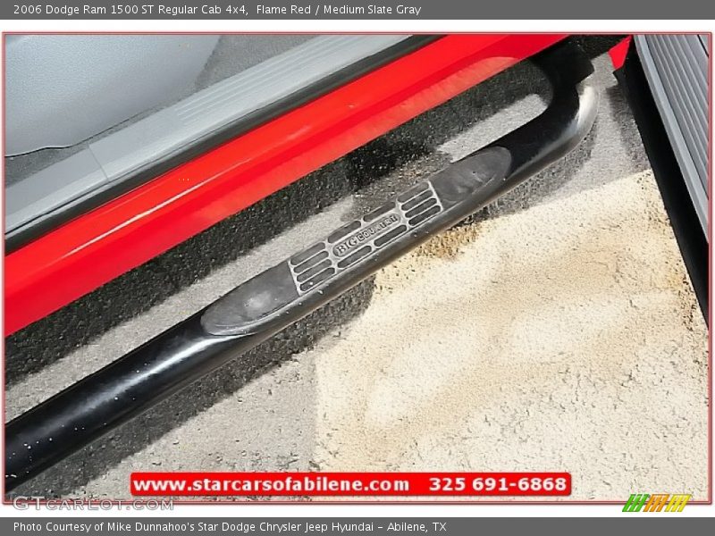 Flame Red / Medium Slate Gray 2006 Dodge Ram 1500 ST Regular Cab 4x4