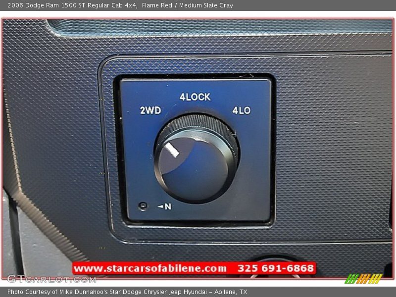 Flame Red / Medium Slate Gray 2006 Dodge Ram 1500 ST Regular Cab 4x4
