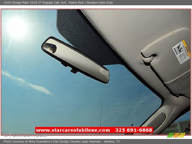 Flame Red / Medium Slate Gray 2006 Dodge Ram 1500 ST Regular Cab 4x4