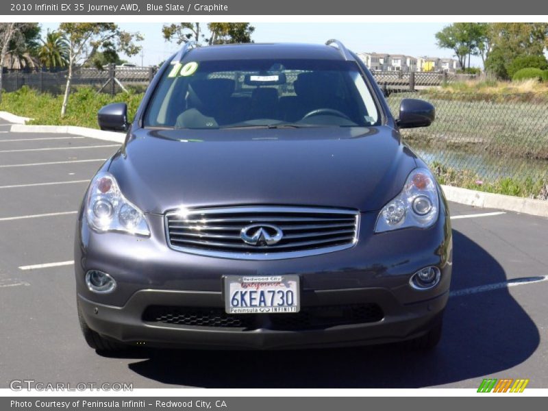 Blue Slate / Graphite 2010 Infiniti EX 35 Journey AWD