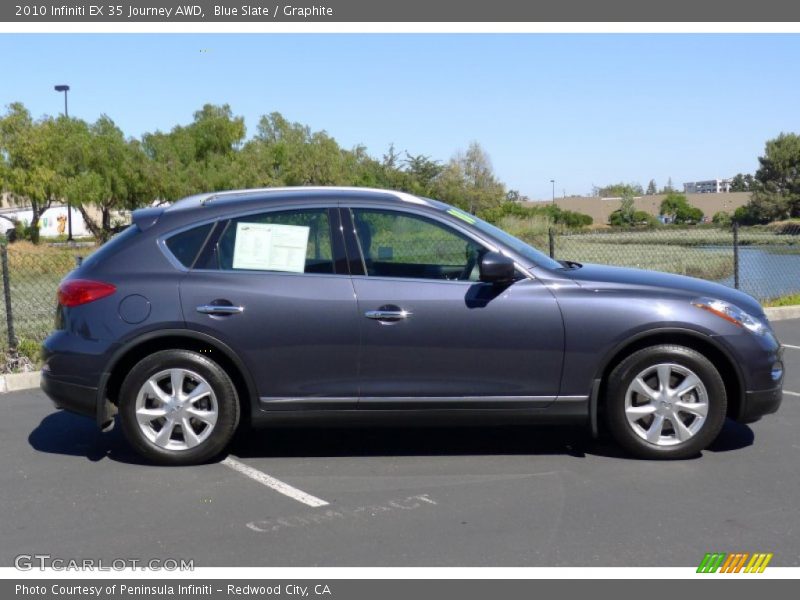 Blue Slate / Graphite 2010 Infiniti EX 35 Journey AWD