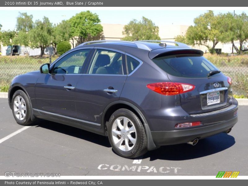 Blue Slate / Graphite 2010 Infiniti EX 35 Journey AWD