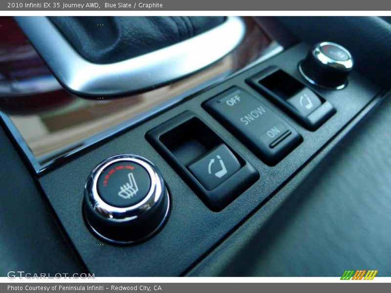 Blue Slate / Graphite 2010 Infiniti EX 35 Journey AWD